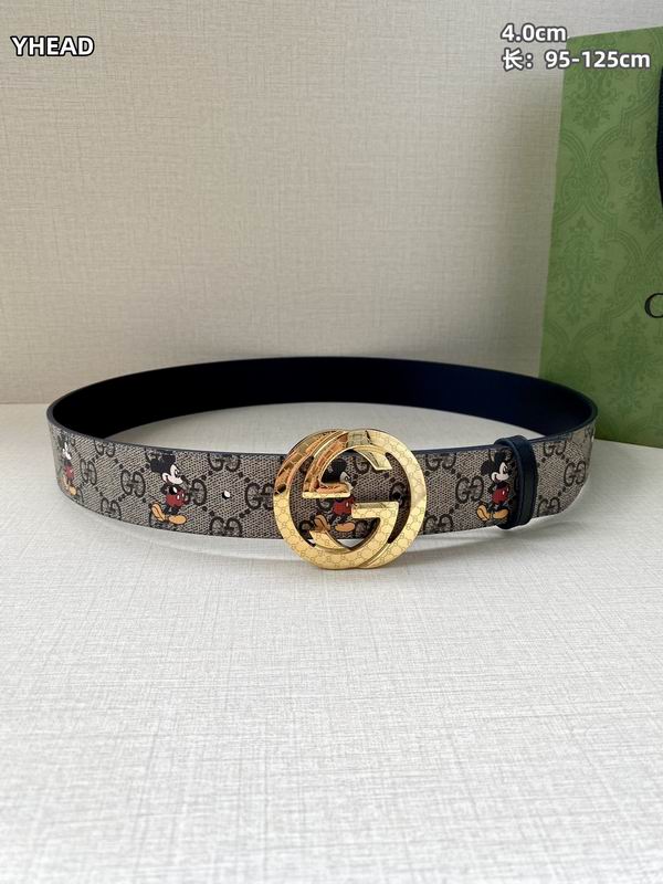 Gucci belt 40mmX100-125cm 8L19